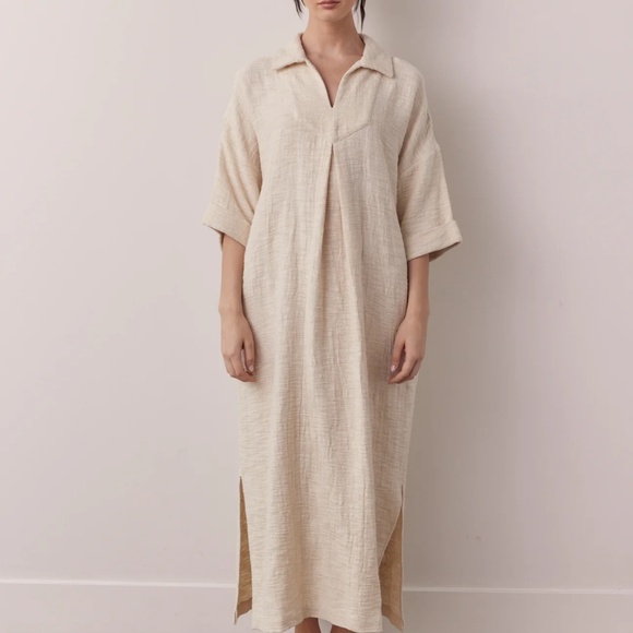 Amente Back Sharing Midi Dress - Picture 2 of 3